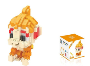 Pokemon Micro-Bricks Figur Panflam / Chimchar - Tinisu