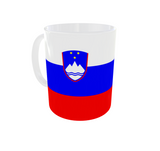 Slowenien Kaffeetasse Flagge Pot Kaffee Tasse SLO Becher Coffeecup Büro Tee