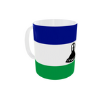 Lesotho Tasse Flagge Pot Kaffeetasse National Becher Kaffee Cup Büro Tee