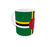 Dominica Tasse Flagge Pot Kaffeetasse National Becher Kaffee Cup Büro Tee
