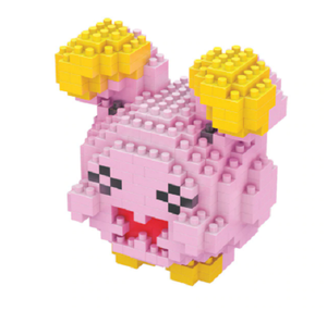 Pokemon LNO Micro-Bricks Figur Flurmel / Whismur - Tinisu