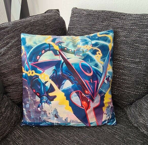 Pokemon Kissenbezug Shiny Mega Rayquaza 45cm x 45cm - Tinisu