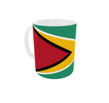 Guyana Tasse Flagge Pot Kaffeetasse National Becher Kaffee Cup Büro Tee
