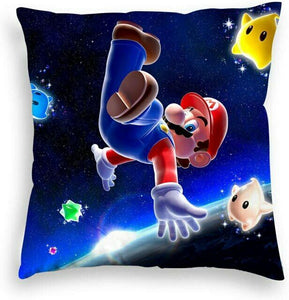 Super Mario Kissenbezug Mario Galaxy 45cm x 45cm - Tinisu