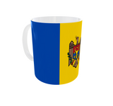 Moldau Kaffeetasse Flagge Pot Kaffee Tasse Becher MOL Coffeecup Büro Tee