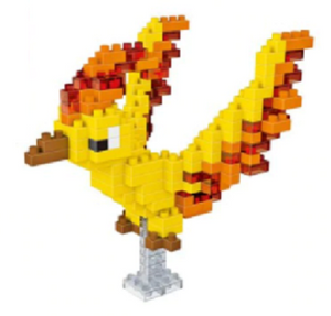 Pokemon LNO Micro-Bricks Figur Lavados / Moltres - Tinisu