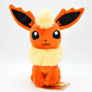 Pokemon Flamara Kuscheltier - 20 cm Plüschtier - Tinisu