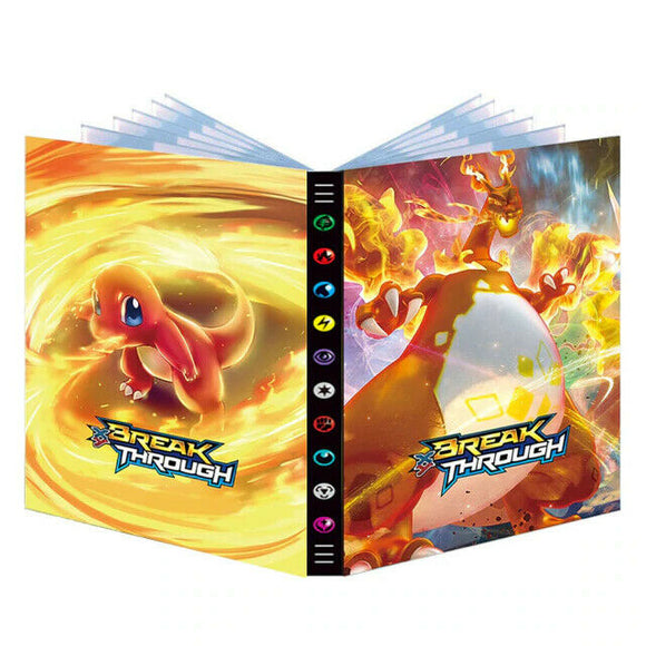Pokemon Ordner Mega Glurak Sammelalbum 432 Karten Portfolio - Tinisu
