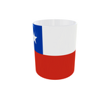 Chile Tasse Flagge Pot Kaffeetasse National Becher Kaffee Cup Büro Tee