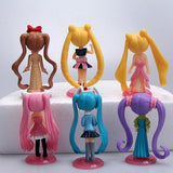 6er Sailor Moon Figuren Sammlung - Tinisu