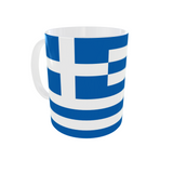 Griechenland Kaffeetasse Flagge Pot Kaffee Tasse Becher GRE Coffeecup Büro Tee
