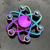 Tinisu Fidget Spinner Kreisel Anti Stress Hand Rainbow Metall Finger ADHS - Tinisu