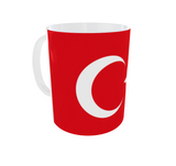 Türkei Kaffeetasse Pot Flagge Kaffee Tasse Becher TURK Coffeecup Büro Tee