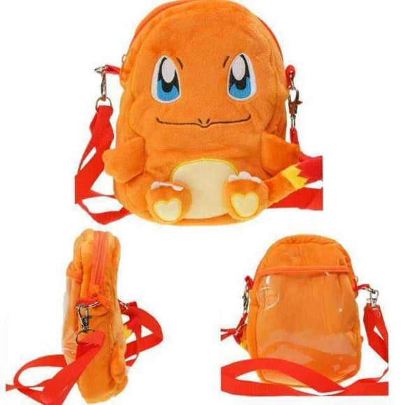 Pokemon Glumanda Rucksack Kinder Tasche Schule Umhängetasche - Tinisu