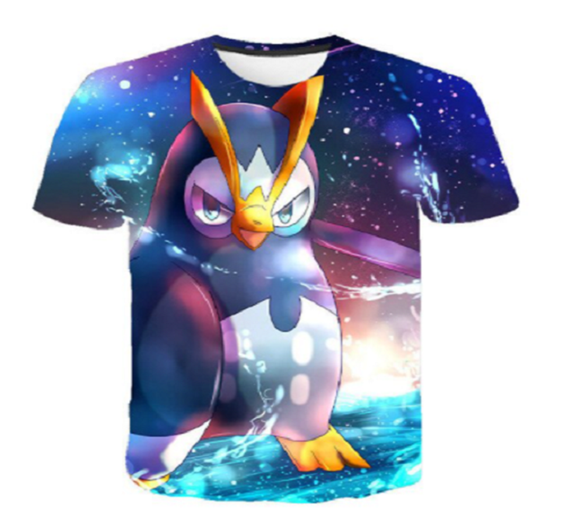 Pokemon T-Shirt für Kinder (Unisex) - Motiv: Pliprin - Tinisu