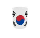 Südkorea Kaffeetasse Flagge Pot Kaffee Tasse National Becher Coffeecup Büro Tee