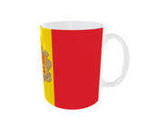 Andorra Kaffeetasse Flagge Pot Kaffee Tasse Becher AND Coffeecup Büro Tee