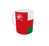 Oman Kaffeetasse Flagge Pot Kaffee Tasse National Becher Coffeecup Büro Tee