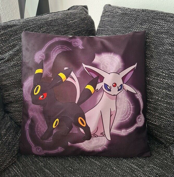 Pokemon Kissenbezug Nachtara & Psiana 45cm x 45cm - Tinisu