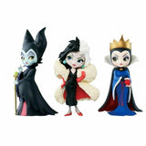 3 Disney Villanious Figuren: Maleficent, Cruella De Vil & Böse Königin - Tinisu