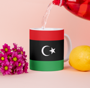 Libyen Tasse Flagge Pot Kaffeetasse National Becher Kaffee Cup Büro Tee