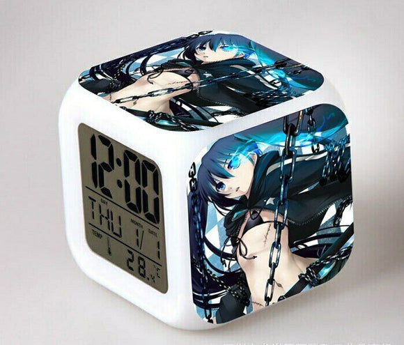 Anime/Manga Black Rock Shooter Digitaluhr / Wecker - Tinisu