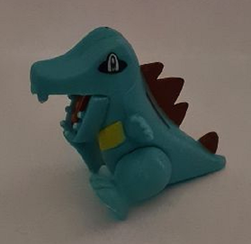 Pokemon Figur: Karnimani / Totodile - Tinisu