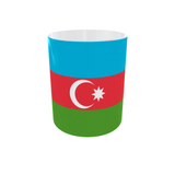 Aserbaidschan Kaffeetasse Flagge Pot Kaffee Tasse AZE Becher Coffeecup Büro Tee