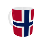 Norwegen Kaffeetasse Flagge Pot Kaffee Tasse Becher NOR Coffeecup Büro Tee