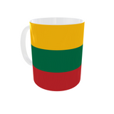 Litauen Kaffeetasse Flagge Pot Kaffee Tasse Becher LIT Coffeecup Büro Tee