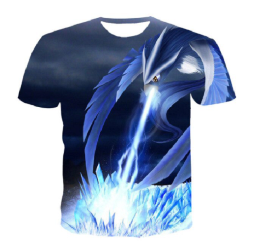 Pokemon T-Shirt für Kinder (Unisex) - Motiv: Arktos - Tinisu