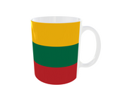 Litauen Kaffeetasse Flagge Pot Kaffee Tasse Becher LIT Coffeecup Büro Tee