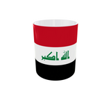 Irak Kaffeetasse Flagge Pot Kaffee Tasse IRQ Becher Coffeecup Büro Tee