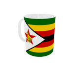 Simbabwe Tasse Flagge Pot Afrika Kaffeetasse National Becher Kaffee Cup Büro Tee