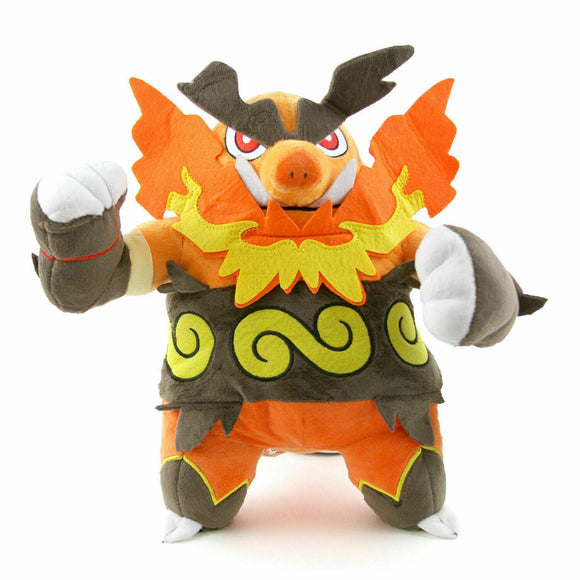 Pokemon Flambirex Kuscheltier - 30 cm Plüschtier - Tinisu