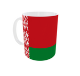 Belarus Kaffeetasse Flagge Weißrussland Pot Kaffee Tasse Becher Coffeecup Büro