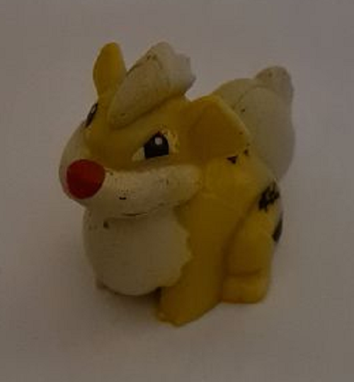 Pokemon Figur: Fukano / Growlithe - Tinisu