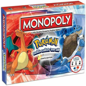 Monopoly Pokémon Kanto Edition 1. Generation - Tinisu