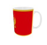 Montenegro Kaffeetasse Flagge Pot Kaffee Tasse MNE Becher Coffeecup Büro Tee