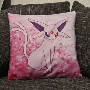 Pokemon Kissenbezug Psiana / Espeon 45cm x 45cm - Tinisu