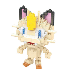 Pokemon Micro-Bricks Figur Mauzi / Meowth - Tinisu