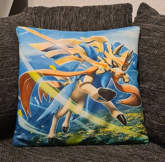 Pokemon Kissenbezug Zacian 45cm x 45cm - Tinisu