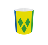 St. Vincent und die Grenadinen Tasse Flagge Pot Kaffeetasse National Becher Büro