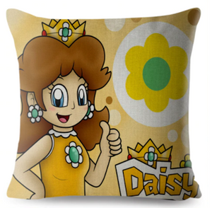 Super Mario Kissenbezug Daisy 45cm x 45cm - Tinisu