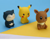 6 Pokemon Figuren: Pikachu, Glumanda, Evoli, Relaxo, Bisasam, Schiggy - Tinisu