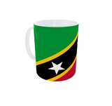 St. Kitts und Nevis Tasse Flagge Pot Kaffeetasse National Becher Kaffee Cup Büro