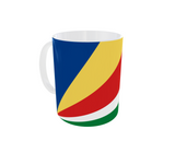 Seychellen Tasse Flagge Pot Kaffeetasse National Becher Kaffee Cup Büro Tee