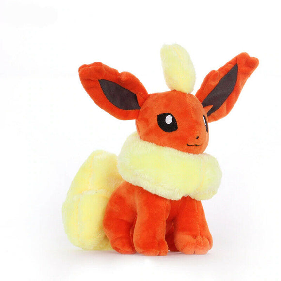 Pokemon Flamara Kuscheltier - 20 cm Plüschtier - Tinisu