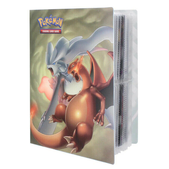 Pokemon 240 Karten Album Reshiram und Glurak TCG - Tinisu