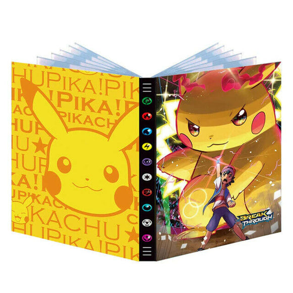 Pokemon Ordner Mega Pikachu Sammelalbum 432 Karten Portfolio - Tinisu